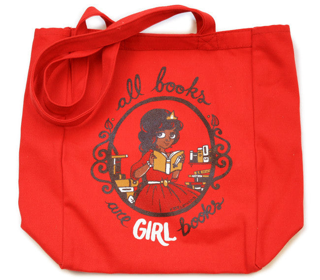 All Books Are Girl Books Tote Bags Brunetto   