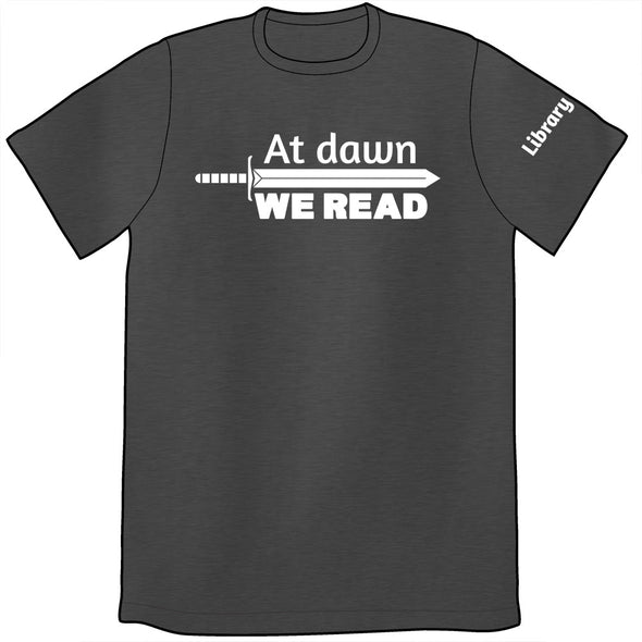 At Dawn We Read Shirt Shirts Brunetto Mens/Unisex Small  