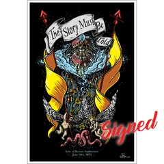 The Story Must Be Told Live in Nashville Print Prints TSMBT Signed ($27)  