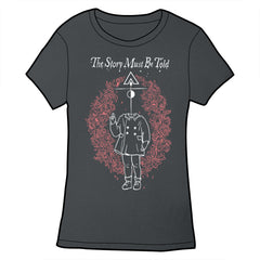 The Story Must Be Told Shirt Shirts Cyberduds Ladies Small Asphalt (DarkGray) 