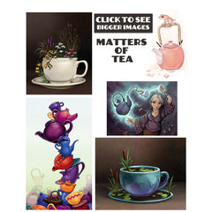 Matters of Tea Prints Art Cyberduds   