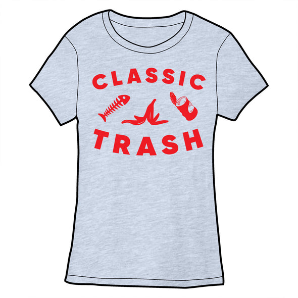 Classic Trash Shirt *LAST CHANCE!!!* Shirts Brunetto Fitted/Ladies Small  