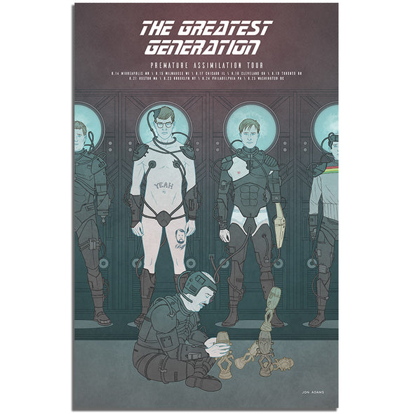 The Greatest Generation 2017 Tour Poster *LAST CHANCE* Art MAXF   