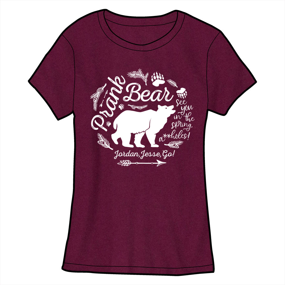 Prank Bear Shirt *LAST CHANCE* Shirts clockwise Ladies Small  