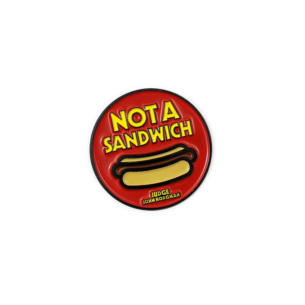 Not a Sandwich Enamel Pin Pins and Patches Wellsucceed   