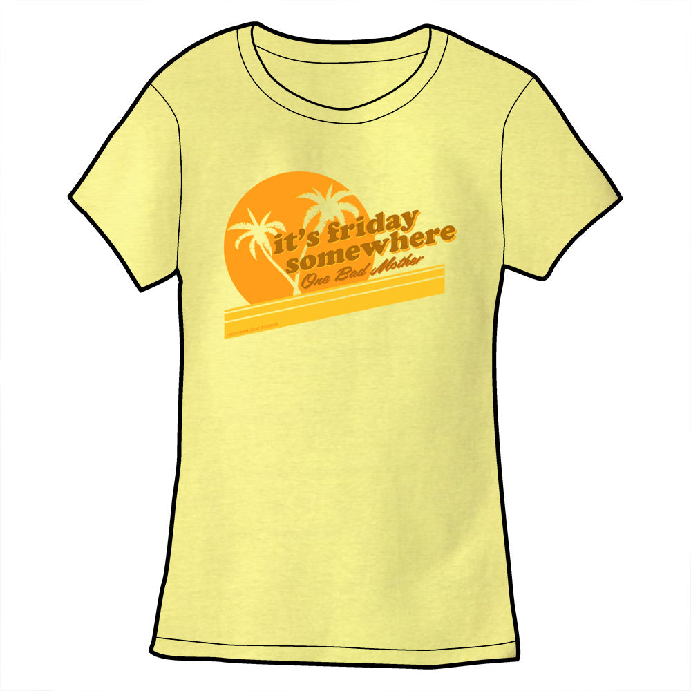 It's Friday Somewhere Shirt *LAST CHANCE* Shirts Brunetto Ladies Small  