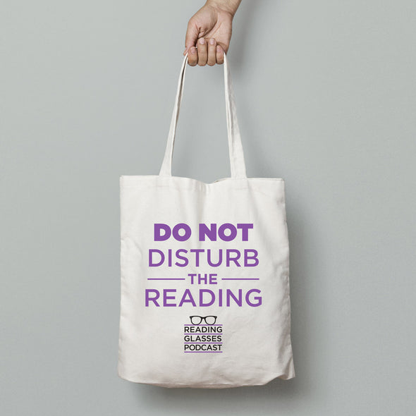 Reading Glasses Do Not Disturb the Reading Tote Bag Bags Brunetto   