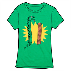 Snake N' Bacon Shirt Shirts Brunetto Ladies Small  