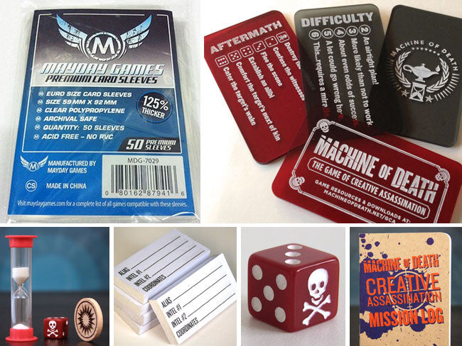 card sleeve machine Machine of Death Game Accessories – TopatoCo