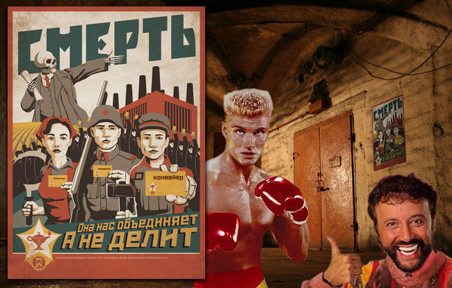 Machine of Death Russian Propaganda Poster Art Cyberduds   