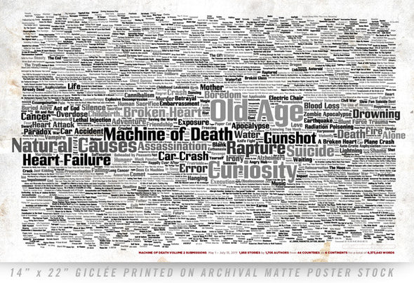 Machine of Death Book 2 Commemorative Poster Art Cyberduds   