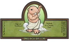 Red Wombat Tea Company Prints Art Cyberduds Mole-Rat Soap  - 11x17  