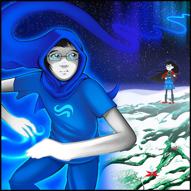 Homestuck: Heir of Breath Print (11"x11") Art Cyberduds   