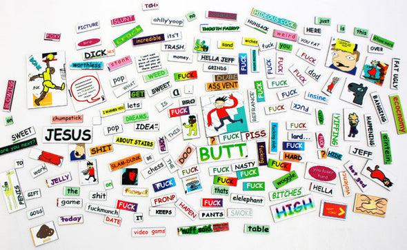 SBaHJ Magnetic "Poetry" Accessories USMagnetix   