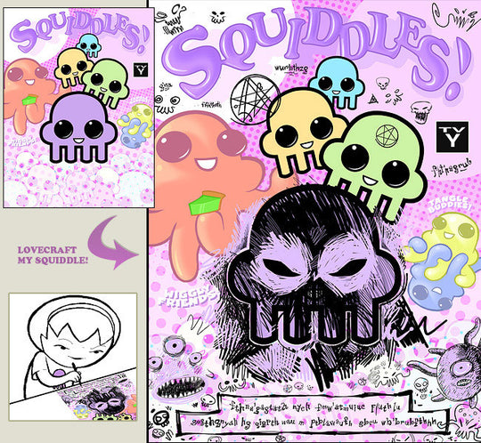 Squiddles Symbol Homestuck Squiddles Print 12X16 – TopatoCo