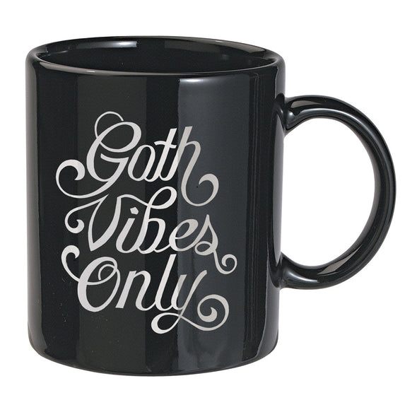 Goth Vibes Only Mug Liquid Holders inkhead   