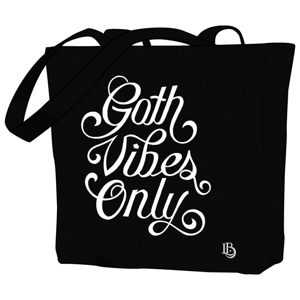 Goth Vibes Only Tote Bags Cyberduds   