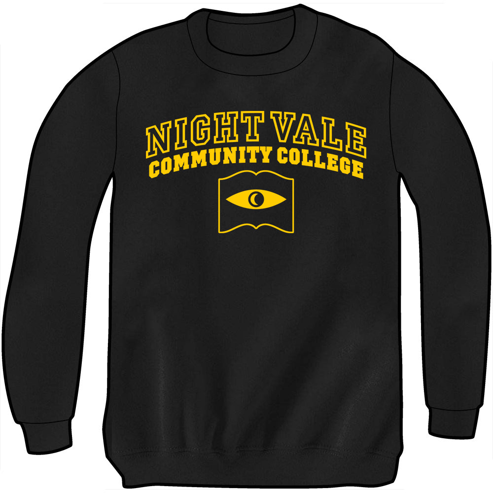 Night Vale Community College Sweatshirt Shirts Brunetto Black Small 