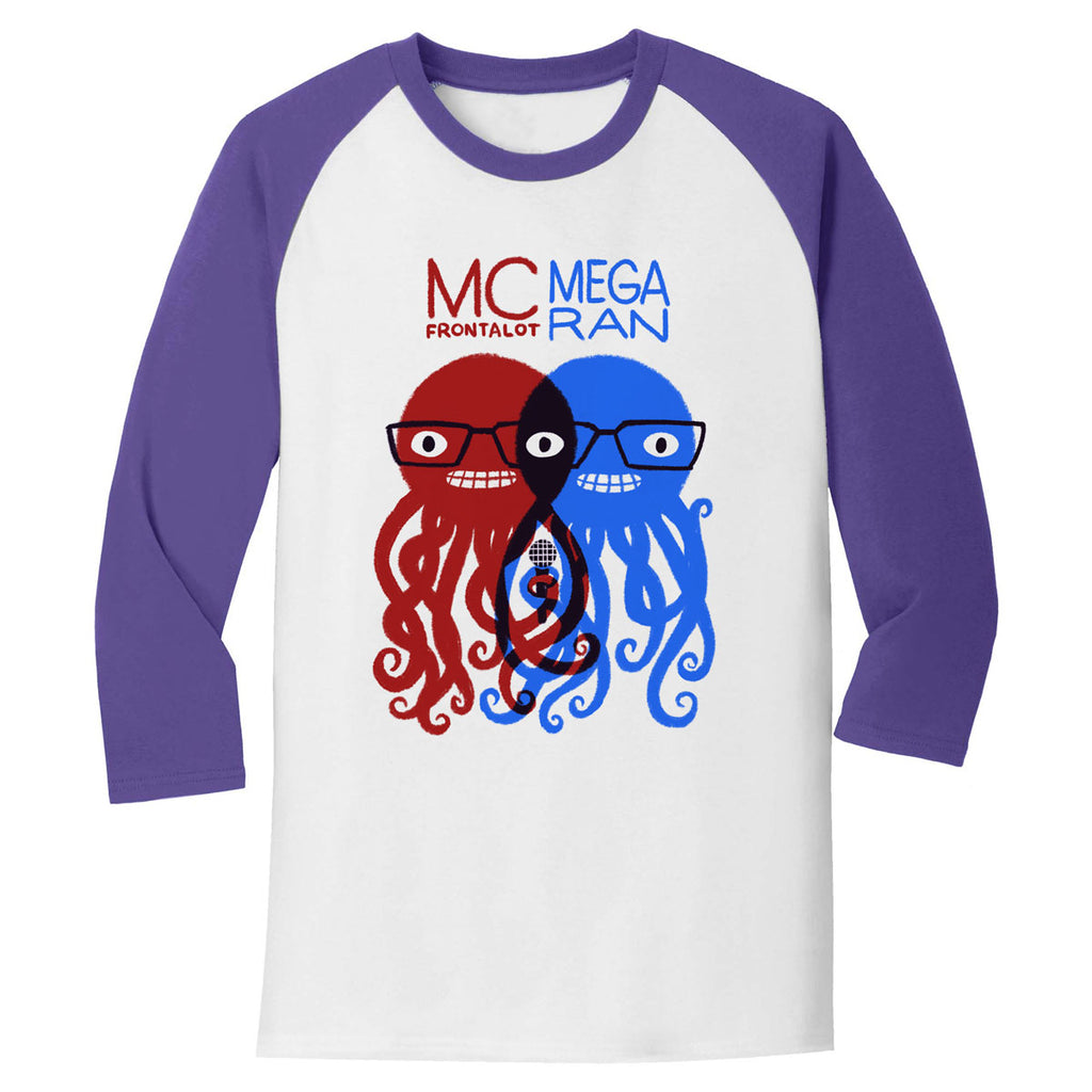 MC Frontalot x Mega Ran Octoberpus Tour Tee Shirts MCF   