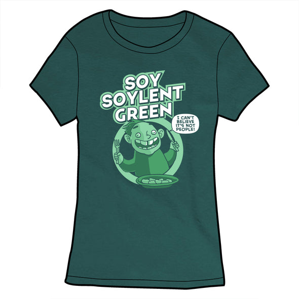 Soy Soylent Green Shirt Shirts clockwise Ladies Small  