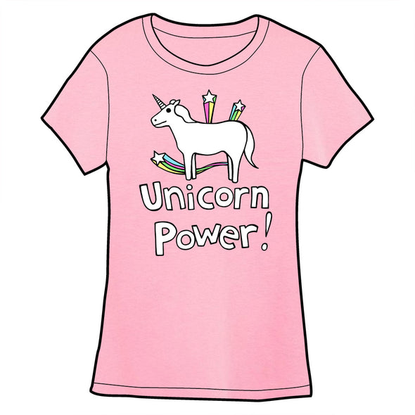Unicorn Power Shirt Shirts Brunetto Ladies Small  