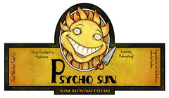 Red Wombat Tea Company Prints Art Cyberduds Psycho Sun Soap - 11x17  