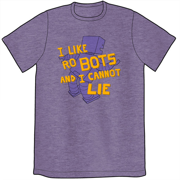 I Like Robutts Shirt *LAST CHANCE* Shirts Cyberduds Unisex Small Heather Purple 