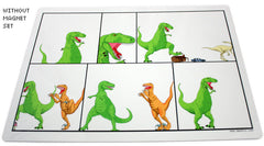 Dinosaur Comics STEEL Whiteboard Accessories Cyberduds Just the Whiteboard ($24)  