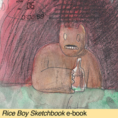 Evan Dahm's Electronic Books Books ED Rice Boy Sketchbook - $4  