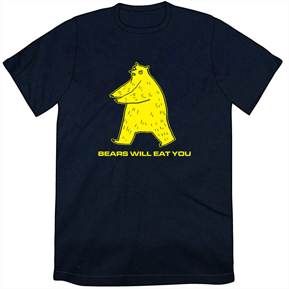 Bears Will Eat You Shirt Shirts Brunetto Mens/Unisex Medium  