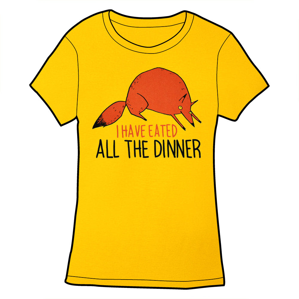 Eated the Dinner Shirt Shirts Brunetto Ladies Small  