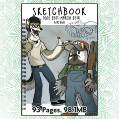 Skin Deep Sketchbook PDFs Books Kori Bing Sketchbook 4: $5  