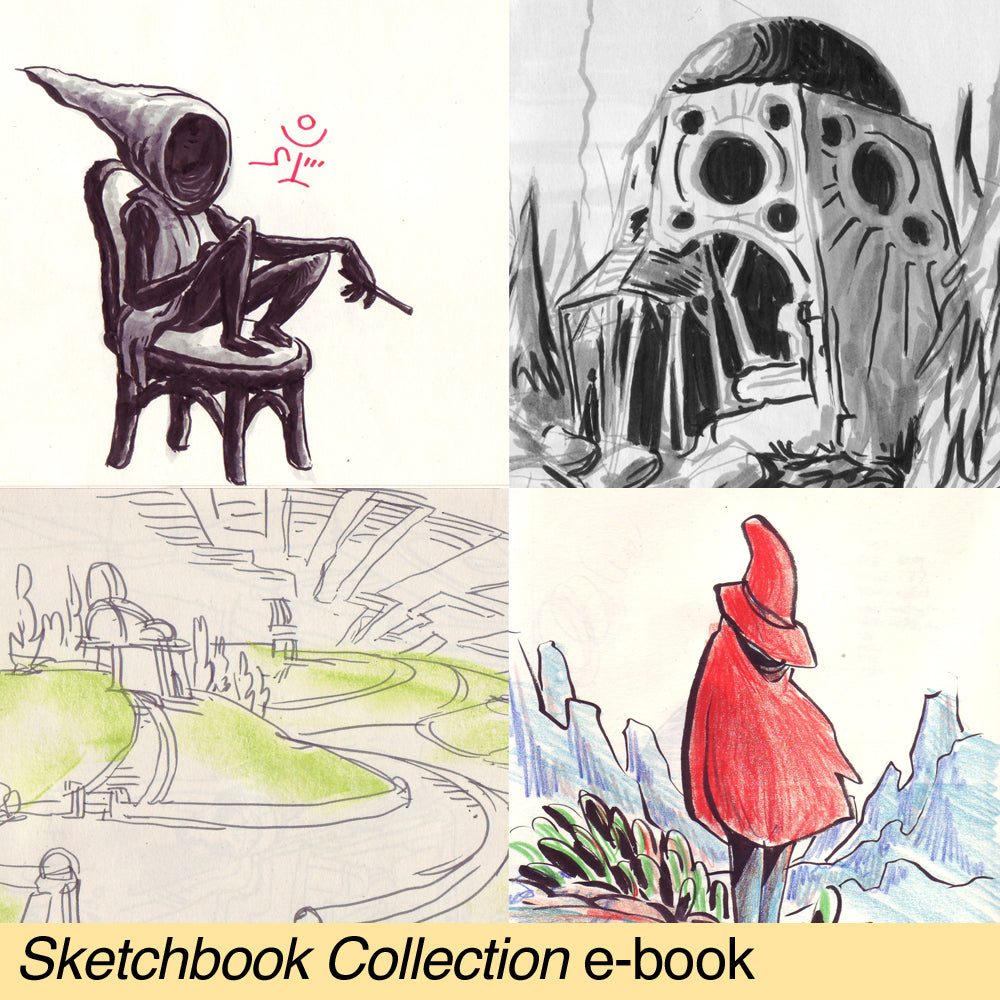 Evan Dahm's Electronic Books Books ED Sketchbook collection - $5  