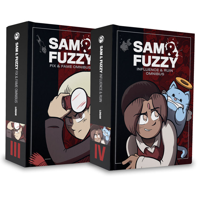 Sam and Fuzzy Omnibus III & IV (New Series Volumes 1-4) Books snf   
