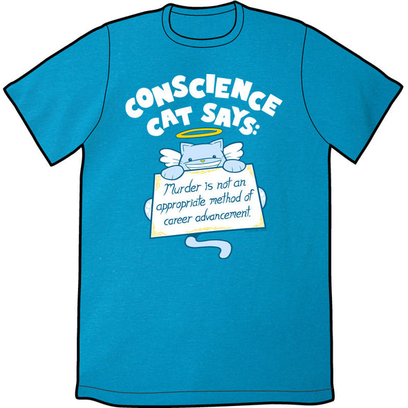 Conscience Cat Shirt *LAST CHANCE* Shirts Brunetto   