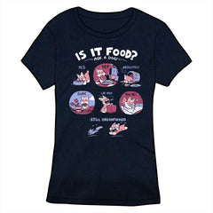 Is It Food? Shirt Shirts Brunetto Ladies Small  
