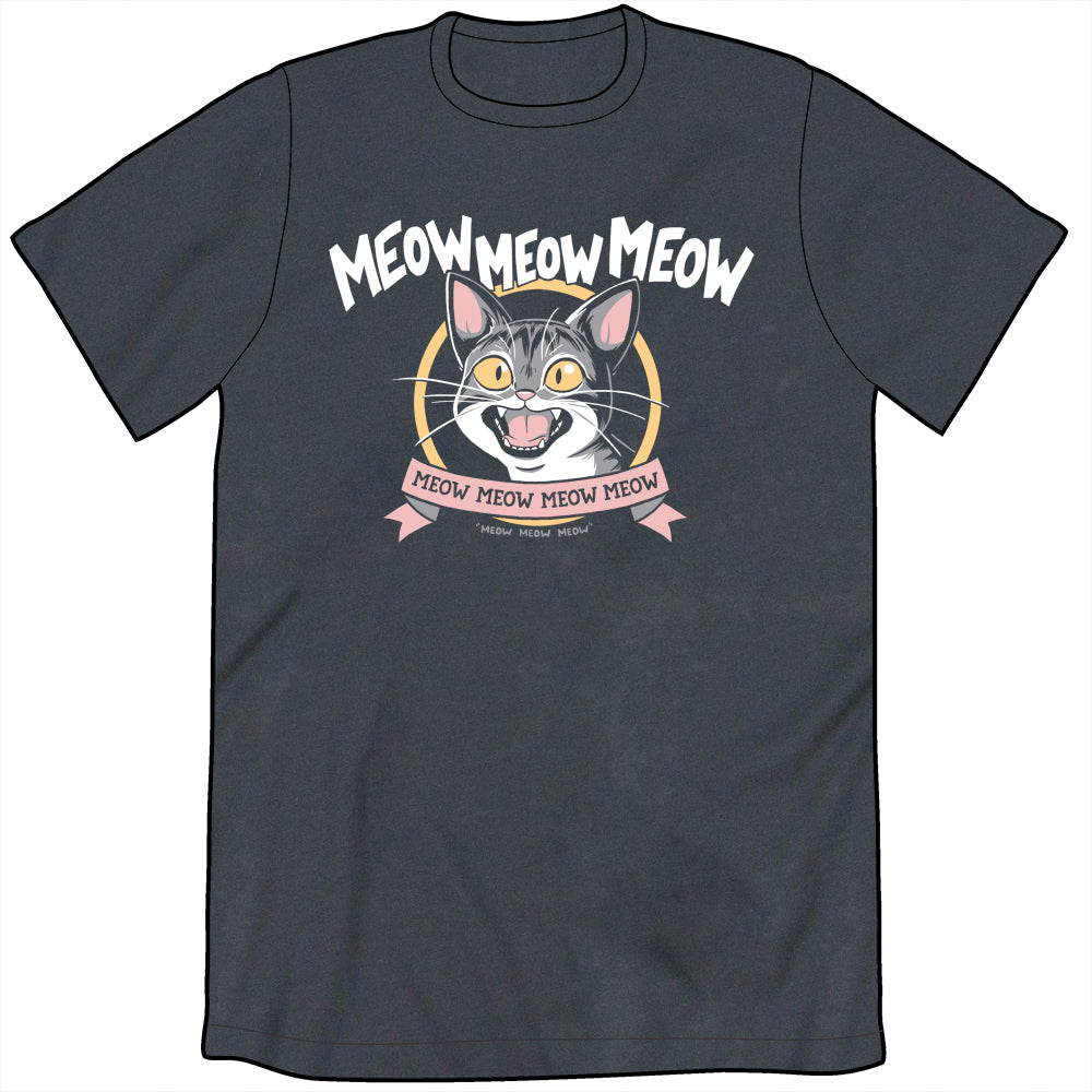 Meow Meow Meow Shirt Shirts Cyberduds Meow Meow Meow Unisex Small 