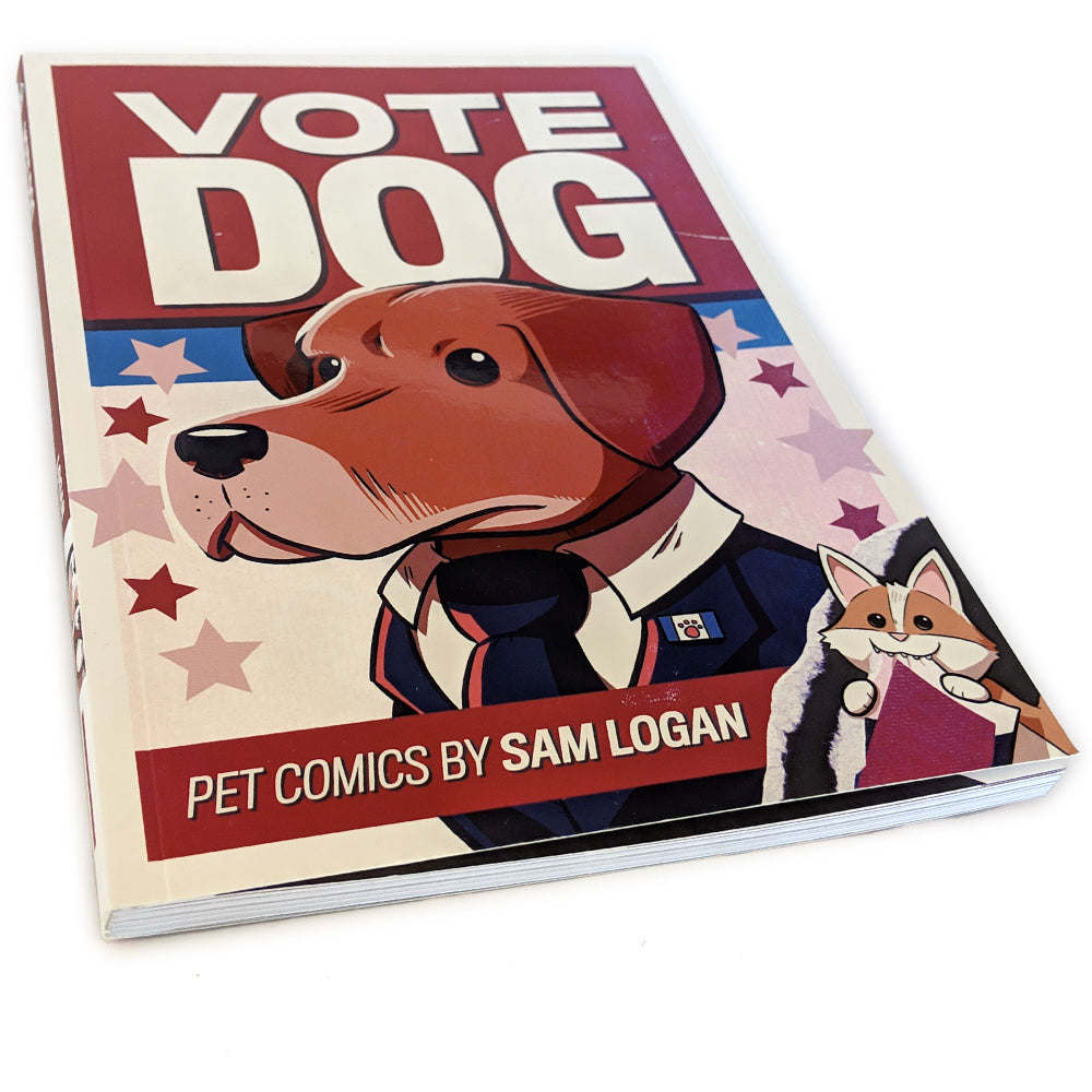 Vote Dog Book Books SNF Softcover  