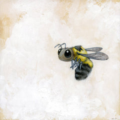 Small Things Prints Art Cyberduds Solitary Bee - 12x12 ($12)  