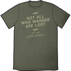 Not All Who Wander... Shirt Shirts Brunetto   