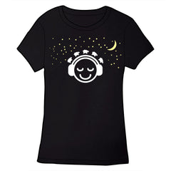 Sleep With Me Logo Shirt Shirts Brunetto Ladies Small Black 