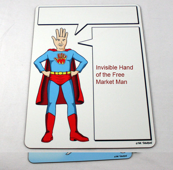 This Modern World Dry-Erase Boards Accessories Cyberduds Invisible Hand Man  
