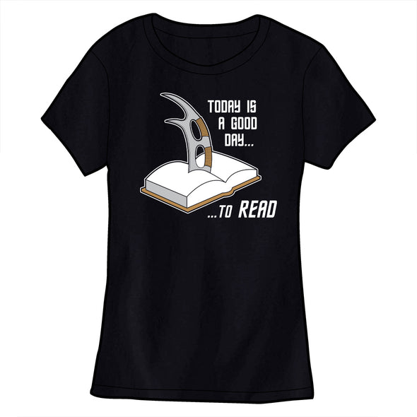 It Is a Good Day to Read Shirt Shirts Brunetto Ladies Small  