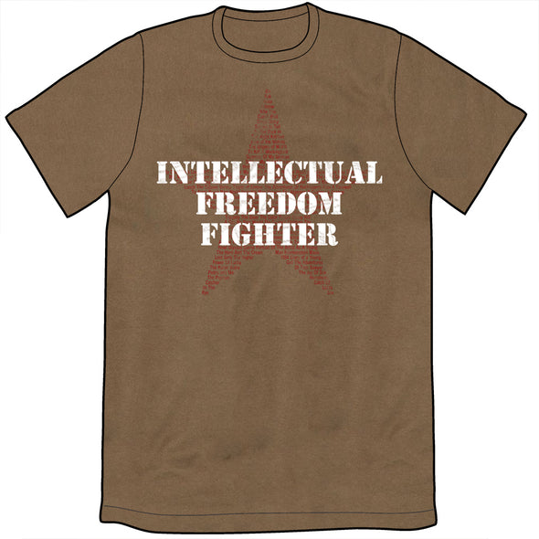Intellectual Freedom Fighter Shirt Shirts Brunetto Mens/Unisex Small  