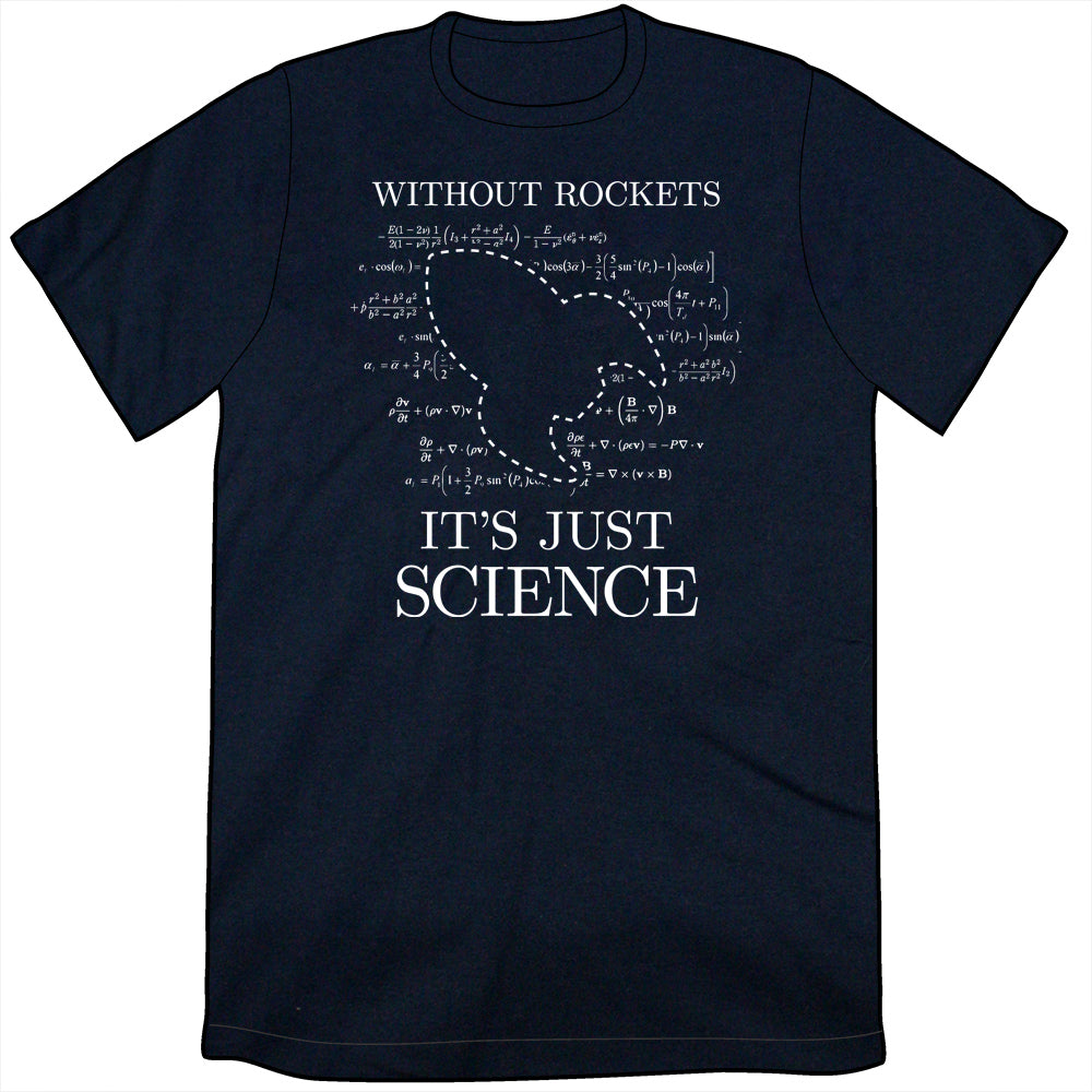 Rocket Science Shirt Shirts Brunetto Mens/Unisex Small  