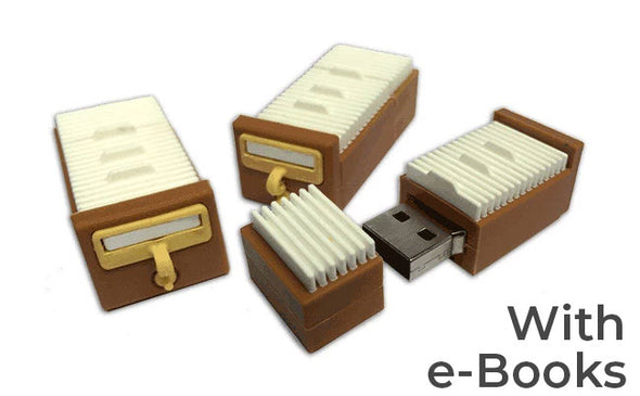 Unshelved Card Catalog USB Media UNS with e-Books One 