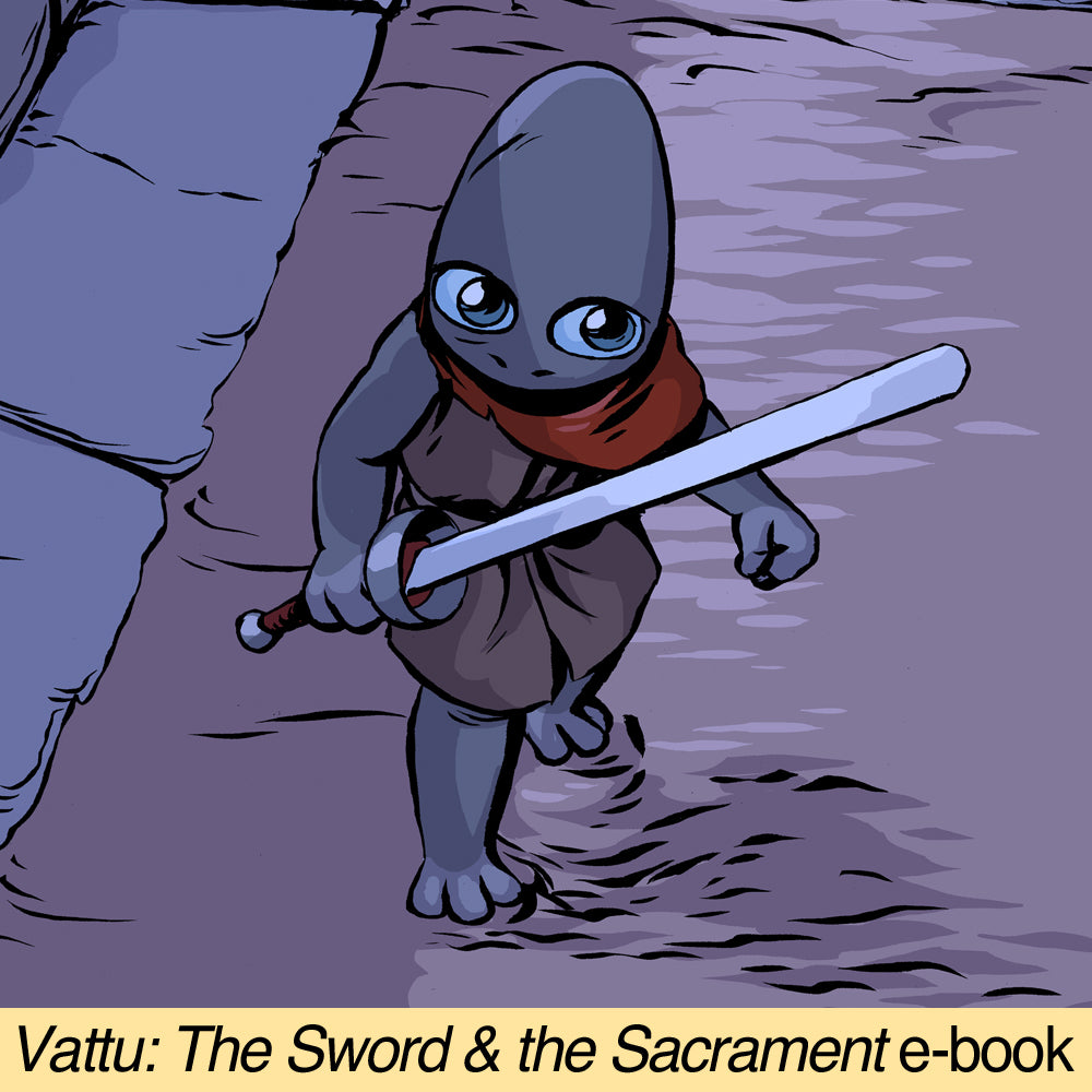 Evan Dahm's Electronic Books Books ED Vattu: The Sword & the Sacrament - $8  