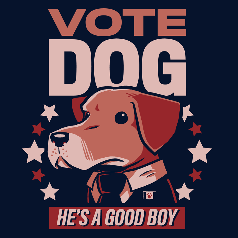 Vote Dog Shirt Shirts Brunetto   