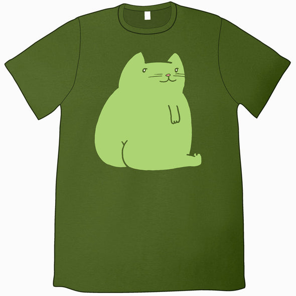 Butt Cat Shirt (Olive) Shirts Brunetto   