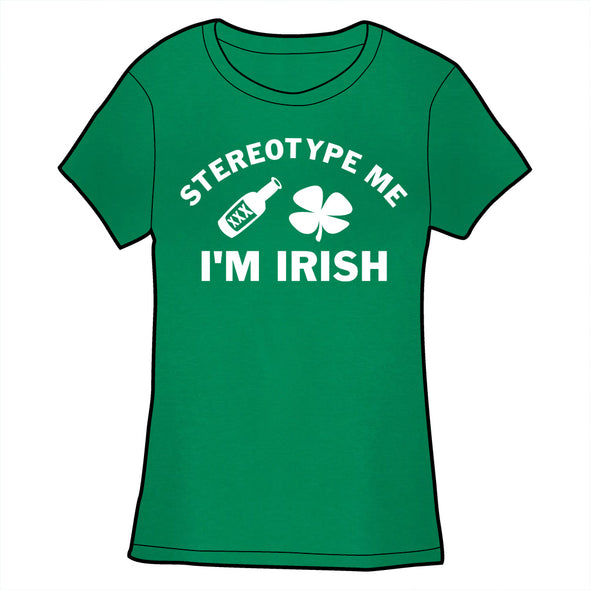 Stereotype Me T-Shirt Shirts Brunetto Ladies Small  